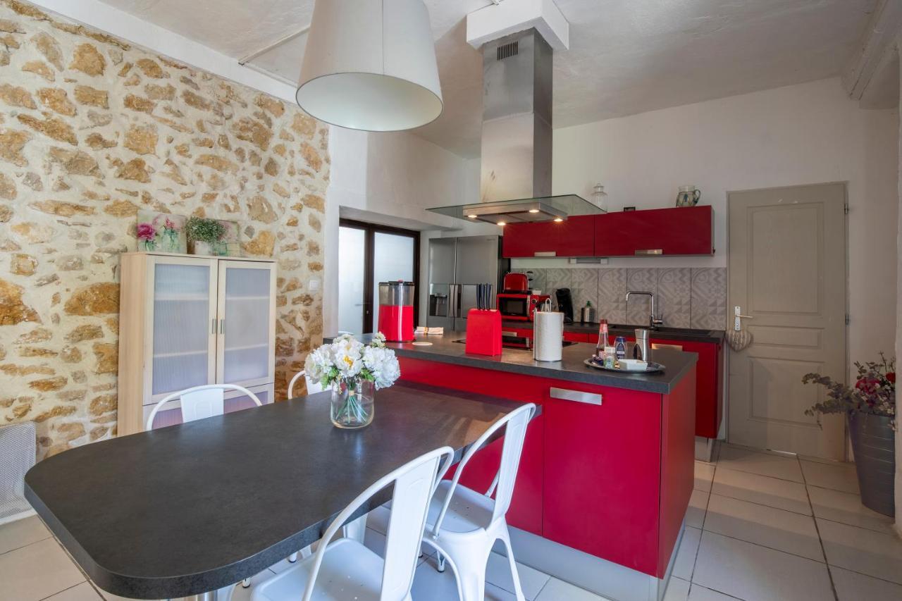 Portail Du Ventoux Central Luxe Jardin Linge Fourni Malaucène エクステリア 写真