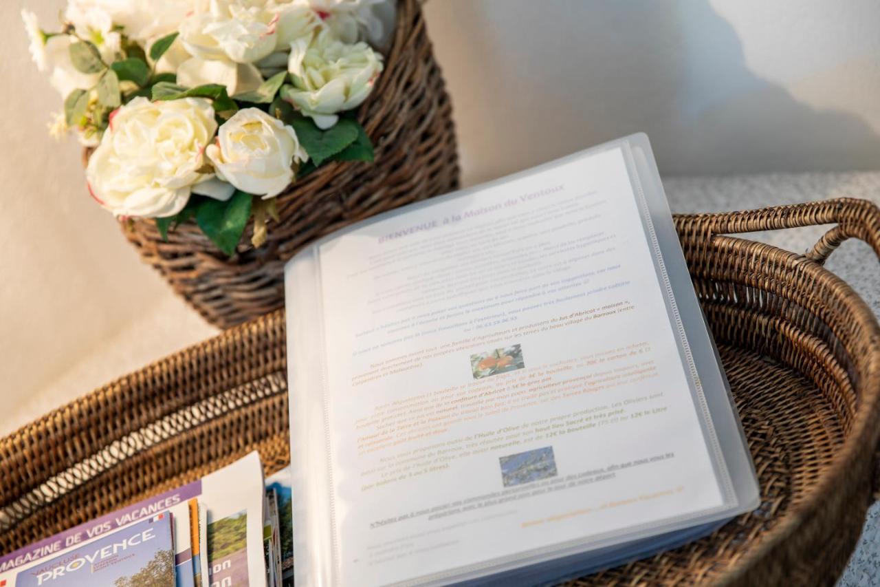 Portail Du Ventoux Central Luxe Jardin Linge Fourni Malaucène エクステリア 写真